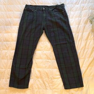 Levi’s plaid pants